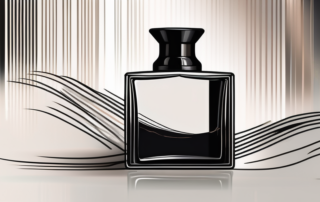 A high-quality black polish in an elegant bottle