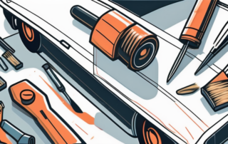 A car with visible deep scratches on the side