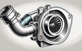 An exhaust turbocharger with all its components