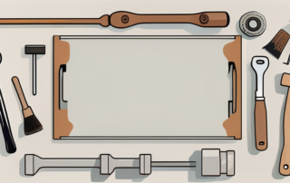 Various types of dent repair tools
