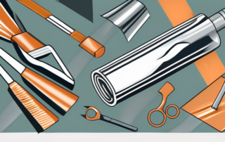 Decorative trims being wrapped in foil