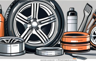 Several types of car rims