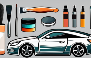 A car with glossy paintwork