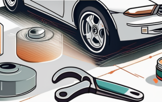 A car with visible scratches on its surface