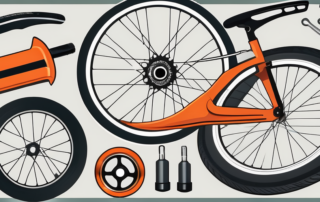 A presto felgen-reparatur-set laid out with its components