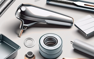 A variety of professional foil wrapping tools