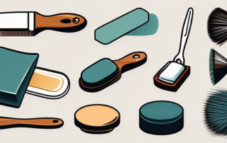 Various polishing tools like a polishing cloth