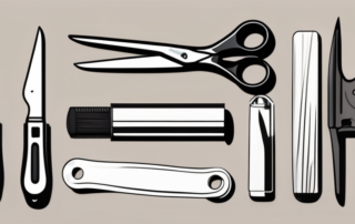 Various types of foil rolls