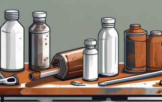 Various rusted metal objects