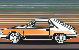 A car parked under the sun with a thermofolie (thermal foil) on its windows