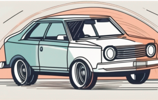 A front-wheel-drive car on an inclined road