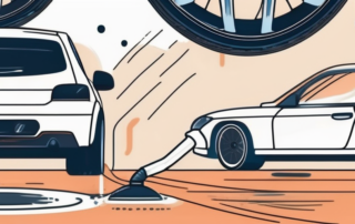 Various car rims being cleaned with homemade cleaning solutions