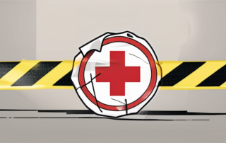 A bill with a red cross over it