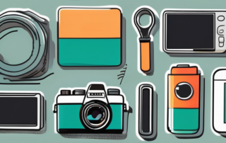 A vibrant mikrofasertuch (microfiber cloth) prominently displayed