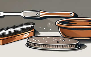 Various tools and products used for rust removal