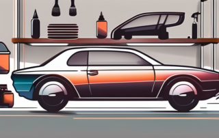 A car with tinted windows