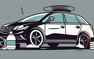 A car with a shiny finish