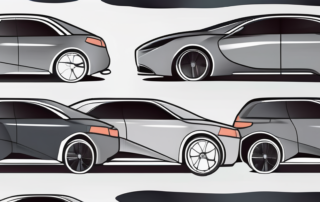 A sleek car with a matte grey wrap