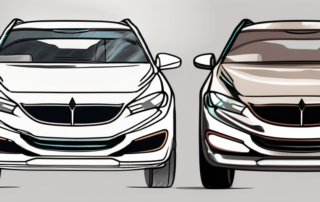 A car half polished and shiny