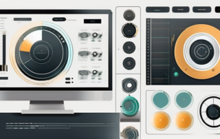 A digital interface with various tools and options for customizing and designing different types of film or foil