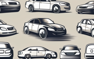 Various car parts made of plastic