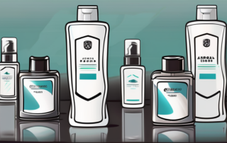 Several professional car polish bottles lined up