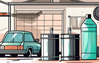 A set of dirty car rims
