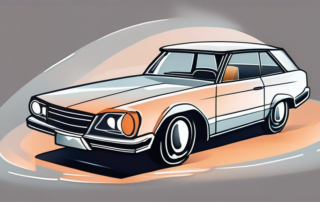 A car with a glossy finish