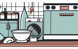 Various chrome objects like a faucet