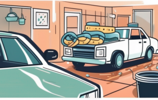 A car sparkling clean