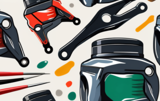 Various types of brake calipers