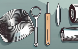 A roll of self-adhesive foil