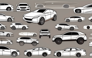 Various types of car bodies