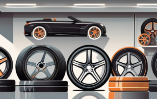 A variety of car rims