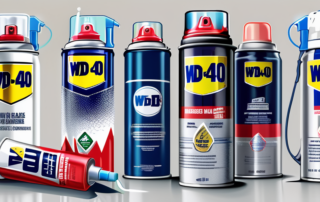 A spray can of wd40