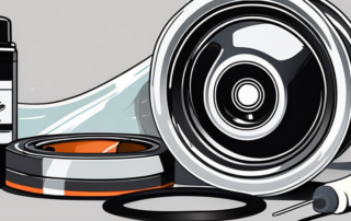 Black alloy wheels with a glossy finish