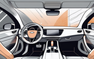 A car interior that is sparkling clean