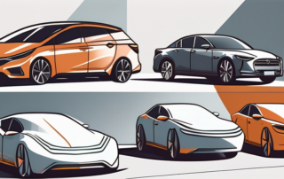 Several different types of full car covers placed on various car models