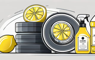Several aluminum car rims sparkling clean