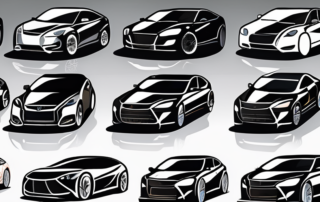 Several high-quality black headlight covers displayed prominently