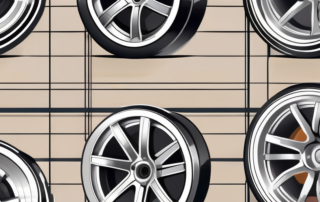 A variety of sleek and stylish aluminum car wheels
