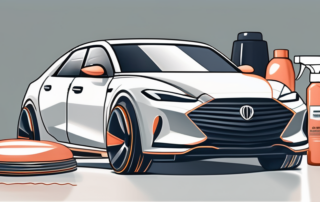 A car with a matte finish