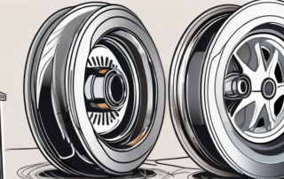 Aluminum rims being welded with various tools