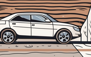 Petzoldt's cleaning clay (reinigungsknete) along with a car half-covered in grime and the other half sparkling clean