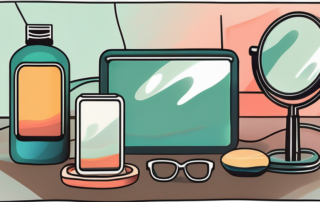 A vibrant mikrofaser-tuch (microfiber cloth) with a radiant shine