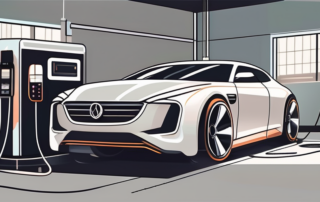 Several different types of car polishing machines