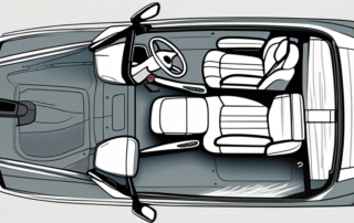 Various car interior parts such as the dashboard
