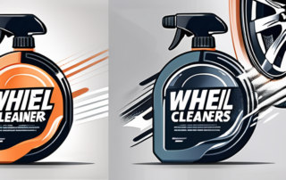 Several high-quality wheel cleaners in 5-liter containers