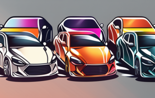 10 different car wax products lined up