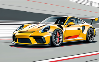 The latest porsche 992 gt3 in chalk color